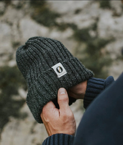 Nørlo Outdoor Beanie - Alpaca Wool - Delabole Slate