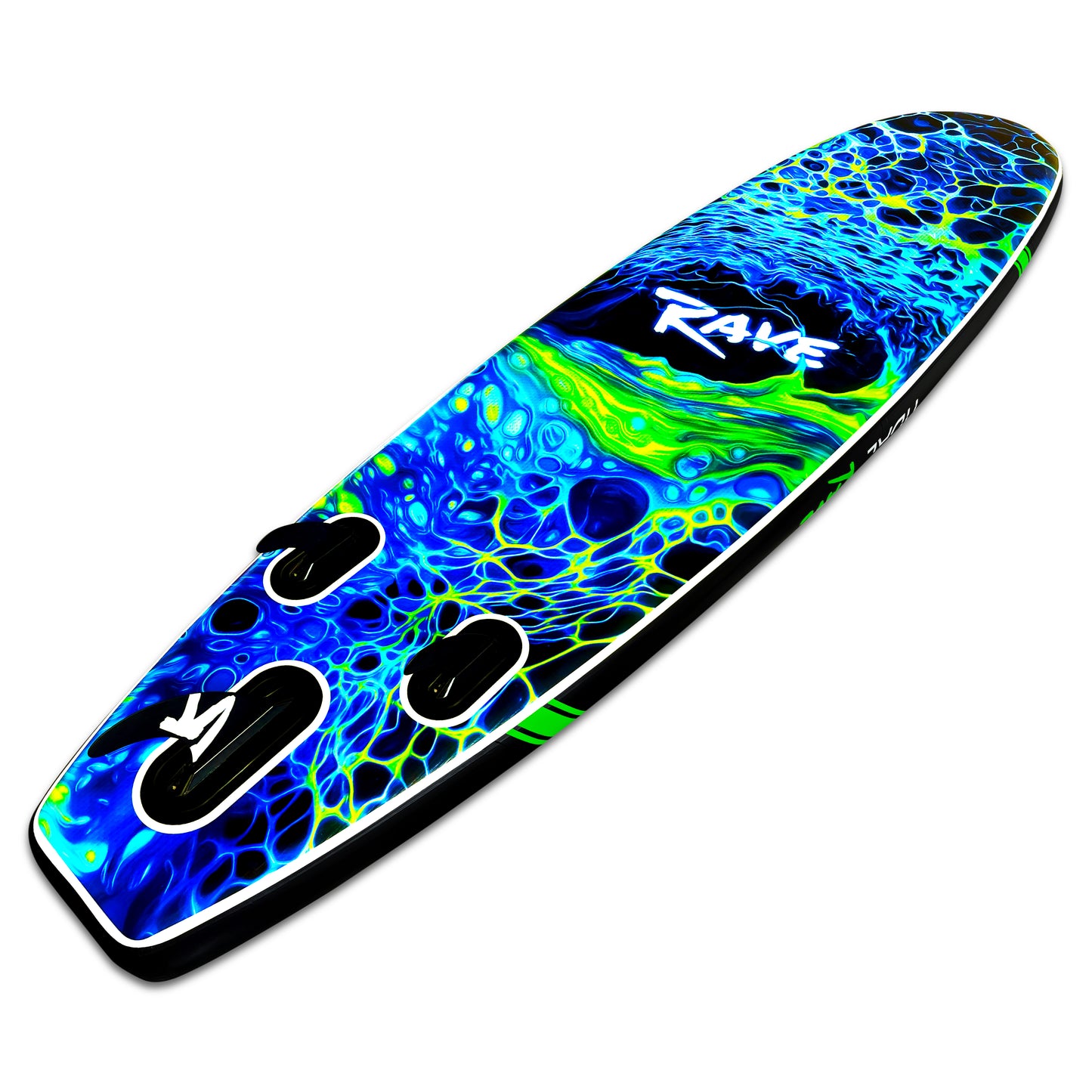 Tidal Rave Paddleboard 10'6" - Inflatable SUP Acrylic - Plazma Design