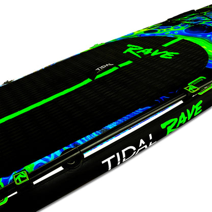 Tidal Rave Paddleboard 10'6" - Inflatable SUP Acrylic - Plazma Design